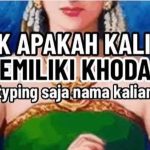 Khodam online. (Foto: Istimewa)