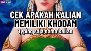 Cara Cek Khodam Online, Gratis Tanpa Biaya!