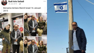 Foto Menkominfo Budi Arie Setiadi Bareng Tentara Israel Tersebar!
