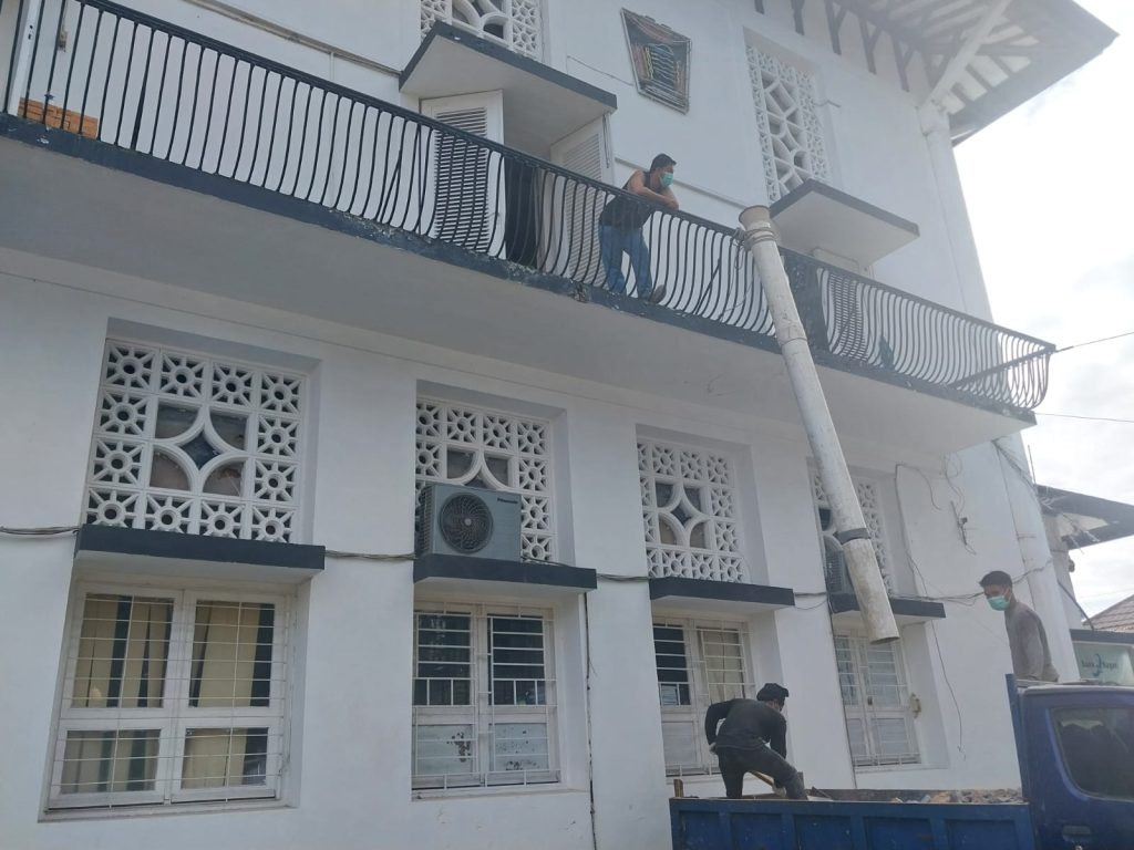 PT Jotun Percantik Gedung Balai Kota Lama