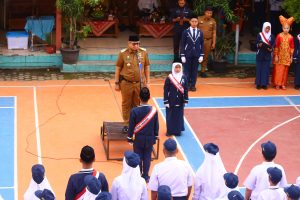 Pembukaan MPLS di SMP 1 Padang, Pj Walikota Harapkan Lahir The Next Bung Hatta