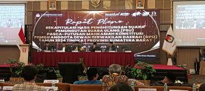 Rekapitulasi PSU DPD RI Sumbar 2024, KPU Gelar Rapat Pleno di Padang