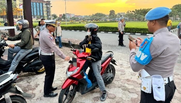 Sudah 12.861 Pelanggar yang Ditindak Selama Operasi Patuh Lancang Kuning 2024