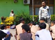 Nongkrong di Warung dan Main Games Online, Belasan Pelajar Terjaring Razia Satpol PP Padang