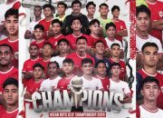 Timnas Indonesia Kembali Juara Piala AFF U-19