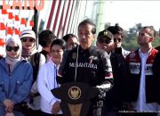 Ke IKN Bareng Artis dan Infuencer, Jokowi Resmikan Jembatan Pulau Balang yang Telan Anggaran Rp 1,43 Triliun
