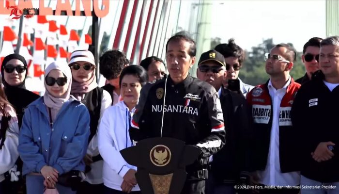Ke IKN Bareng Artis dan Infuencer, Jokowi Resmikan Jembatan Pulau Balang yang Telan Anggaran Rp 1,43 Triliun