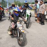 Lebih dari 500 Crosser dari Sumatera dan Jawa mengikuti kegiatan Jelajah Adventure Kawasan Seribu Rumah Gadang yang digelar oleh Adventure Trabas Club (ATC) Solok Selatan, Minggu (21/7). (ist)