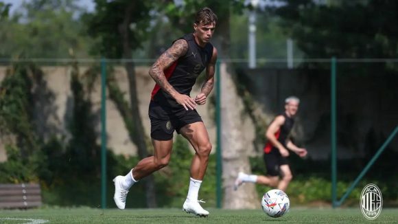 Pemain AC Milan Daniel Maldini. (Foto: AC Milan)