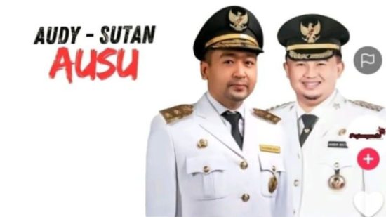 Audy Joinaldy dan Sutan Riska. (Foto: Istimewa)