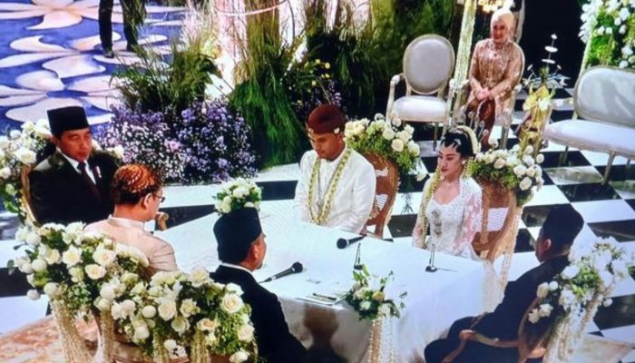 Jokowi jadi Saksi Pernikahan Thariq Halilintar dan Aaliyah Massaid, Segini Maharnya