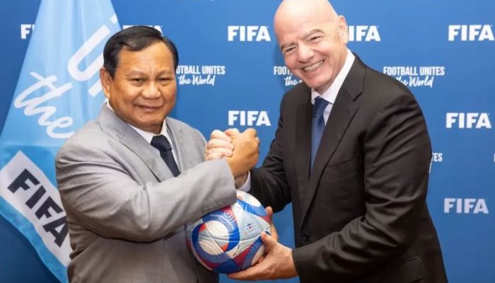 Bertemu di Paris, Presiden FIFA Gianni Infantino dan Prabowo Subianto Bahas Kerja Sama PSSI dan FIFA