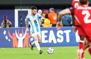 Lionel Messi Cetak Gol Bantu Argentina Lolos ke Final Setelah Tekuk Kanada