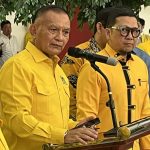 Sekjen Partai Golkar Lodewijk F Paulus di DPP Partai Golkar, Jakarta Barat, Kamis (18/7).(ist)