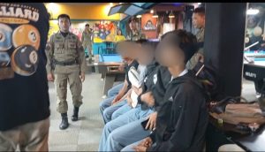 Asyik Main Biliar, 6 Siswa SMK Terciduk Satpol PP