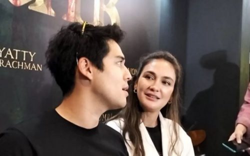 Maxime Bouttier dan Luna Maya. (ist)