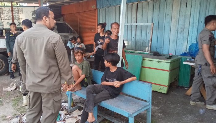 Ganggu Trantibum, Belasan Pengemis Diamankan Satpol PP Kota Pariaman