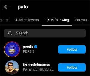 Alexandre Pato Follow Akun IG Persib, Sinyal Gabung Maung Bandung?