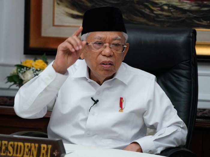 Wakil Presiden Indonesia Ma'ruf Amin. (Foto: Istimewa)