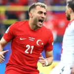 Baris Yilmaz saat membela Turki di ajang EURO 2024.