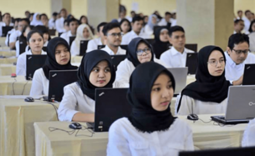 Ilustrasi ujian CPNS. (Foto: Istimewa)