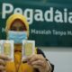 Emas Pegadaian. (Foto: RuangRiau.com)