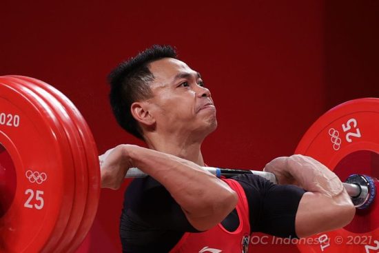 Eko Yuli Irawan, atlet angkat besi andalan Indonesia. (Foto: NOC Indonesia)