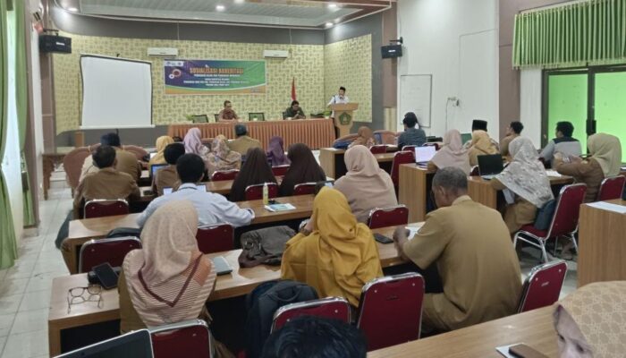 BAN Provinsi Riau Gelar Sosialisasi Akreditasi di Kementerian Agama Kampar
