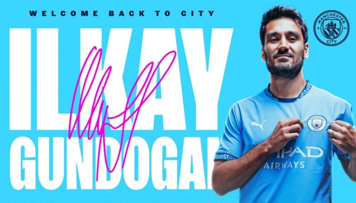 Setahun di Barcelona, Ilkay Guendogan Kembali Berseragam Manchester City