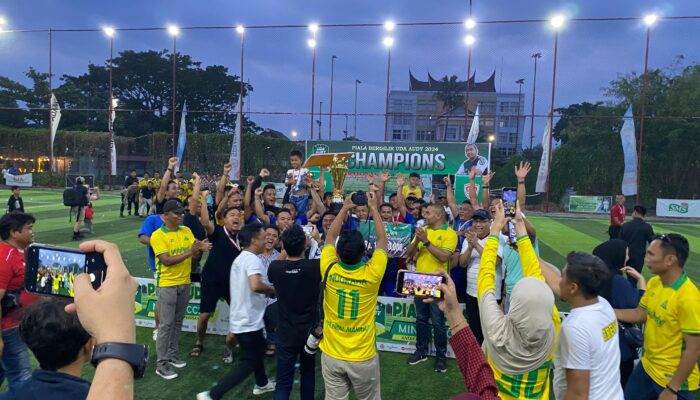 Bank Mandiri Juara Piala Uda Audy Cup I 2024