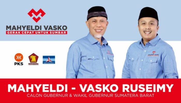 Tim Pemenangan Mahyeldi-Vasko Dikukuhkan, Dipimpin Andre Rosiade