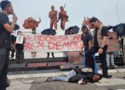 Begini Teatrikal Mahasiswa Unri yang Kritik Keras Upaya Pelecehan Demokrasi