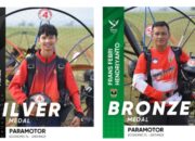 Aerosport Paramotor Sumbar Raih Perak dan Perunggu di PON XXI Aceh-Sumut