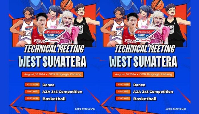 Jadwal Technical Meeting Honda DBL 2024 West Sumatera