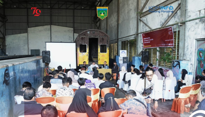 Stasiun Kereta Api Padang Panjang Jadi Lokasi Workshop Seni Warisan WTBOS