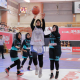 Tim basket SMAN 1 Solok (putih) saat berlaga di DBL Padang. (Foto: DBL Padang)