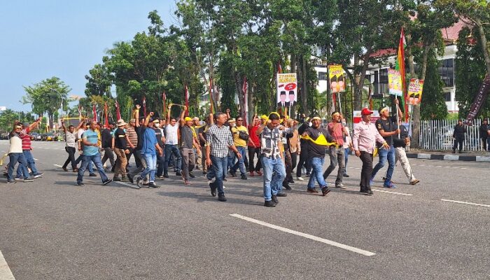 Karena Ini, Jalan Gajah Mada Pekanbaru Tutup Sementara