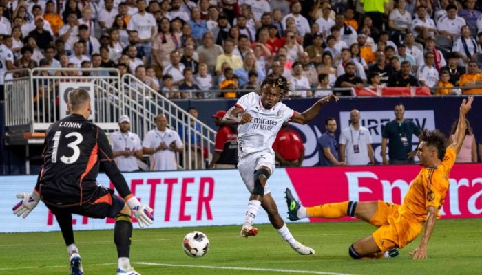 AC Milan Menang Tipis 0-1 dari Jawara UCL Real Madrid di Laga Uji Coba