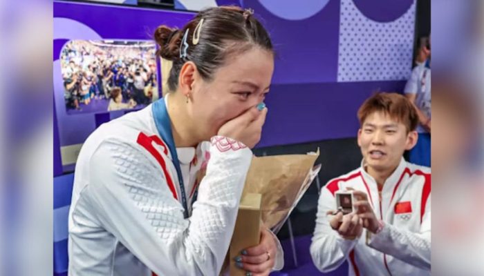 Romantisme di Olimpiade Paris 2024, Huang Yaqiong Dilamar Usai Raih Emas
