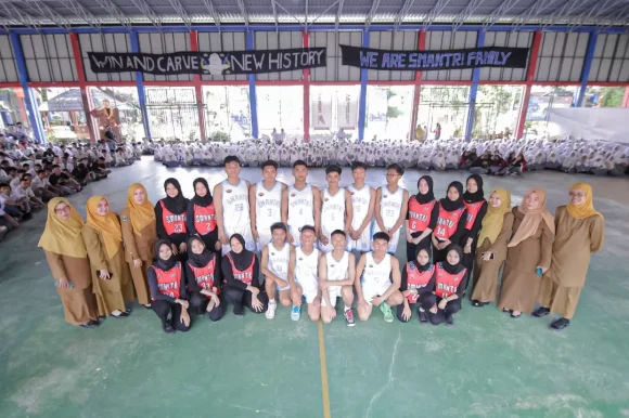 Tim basket SMAN 3 Padang. (Foto: DBL Padang)