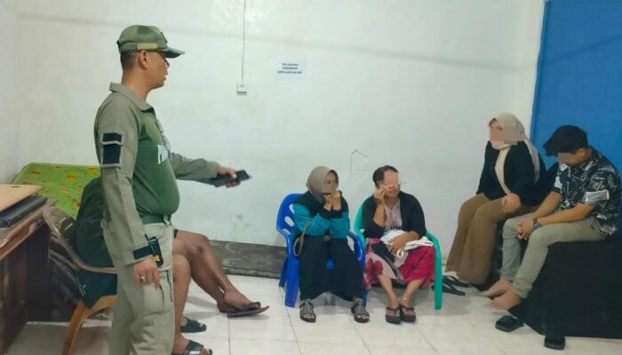 Pengawasan Ketat Satpol PP Padang,  Belasan Remaja Terjaring di Jalan Khatib Sulaiman dan Penginapan