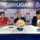 Tim Semen Padang FC prescon jelang menghadapi PSS Sleman dalam lanjutan BRI Liga 1 2024/25. (Foto: Istimewa)