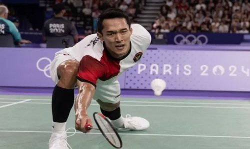 Jonatan Christie gagal menembus babak 16 besar olimpiade. (ist)