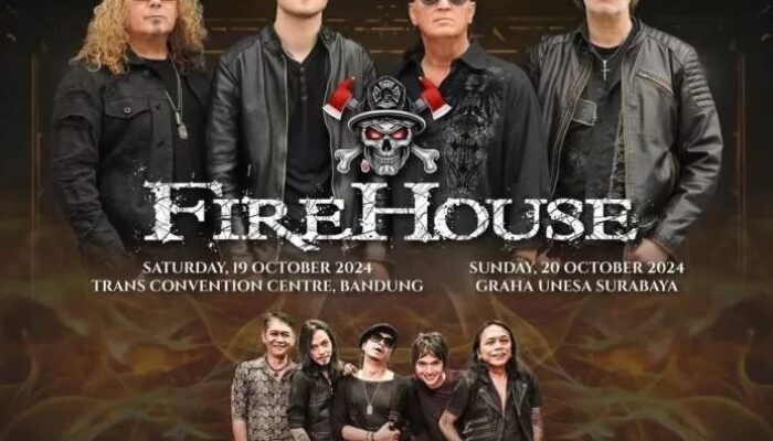 FireHouse Siap Guncang Bandung dan Surabaya, Catat Tanggalnya!