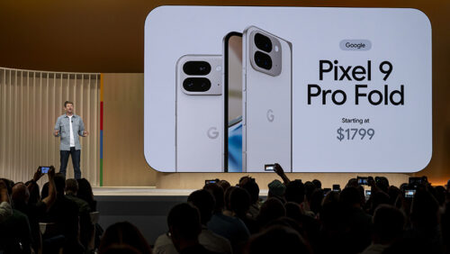 Google Pixel 9, seri terbaru dari smartphone keluaran perusahaan teknologi Alphabet Inc., hadir dengan beragam fitur canggih. (Foto: Bloomberg)