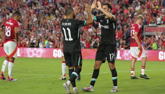 Laga Pramusim, The Reds Hajar Rival Abadi 3 Gol Tanpa Balas