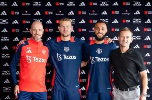 Manchester United resmi mendatangkan Matthijs de Ligt dan Noussair Mazraoui dari Bayern Muenchen pada Rabu (14/8). (ist)