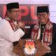 Pramono Anung dan Rano Karno mendaftar sebagai calon gubernur-calon wakil gubernur di KPUD, Jakarta, Rabu (28/8/2024). (ist)
