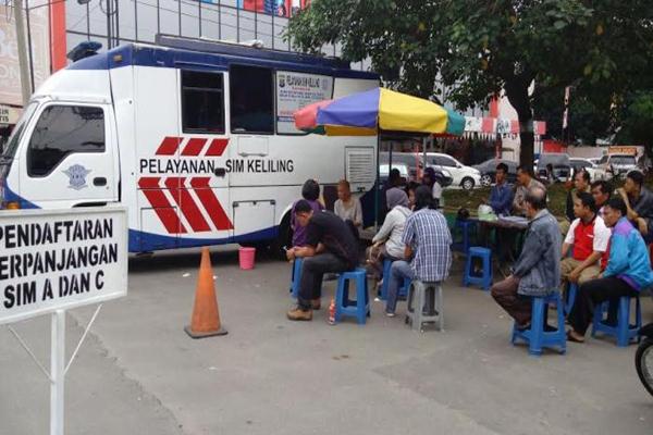 Jadwal SIM keliling di Jakarta 2024. (Foto: Bisnis.com)