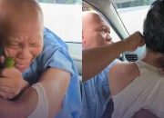 Sopir Taksi Viral Bantu Rekan yang Kena Angin Duduk di Tol JORR
